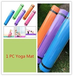 Yoga Mats Umfun 4MM Thick Durable Yoga Mat Non-slip Exercise Fitness Pad Mat