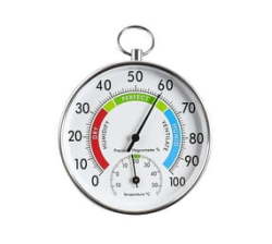Gardena Garden Thermometer Hygrometer Measuring Accuracy Indoor Greenhouse 10CM