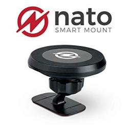Nato Smart Mount XL - Magnetic Smart Device Holder Universal Adhesive Wireless Charger Ready