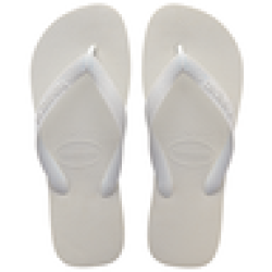 Havaianas Unisex Top White Sandals 37 38