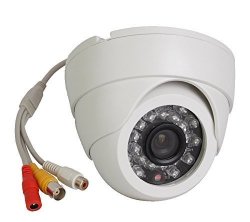 Vanxse Cctv 24IR Leds Sony Ccd 800TVL Indoor Dome Audio Camera D n Security Surveillance Camera