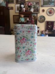 Small Floral Tin