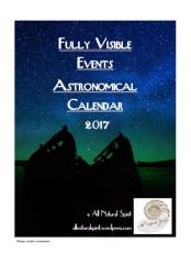Fully Visible Events Astronomical Astronomy Calendar 2017 For South Africa