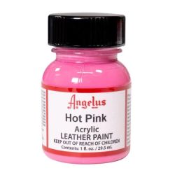 Acrylic Leather Paint - Hot Pink 1OZ