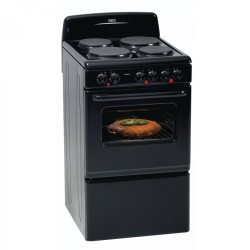 Defy 4 Solid Plate Stove Compact Black Stove DSS514