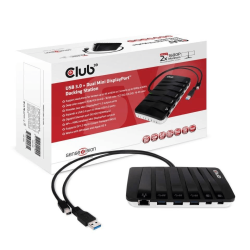 Club 3D Sensevision USB3.0 + Dual MINI Displayport Mst Docking Station CSV-3203