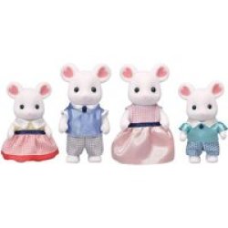 Sylvanian Families - Marshmallow Mouse Family Playset