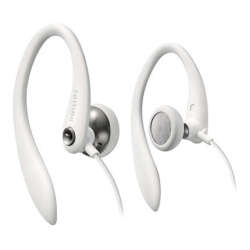 Philips SHS3300WT Earhook Headphones - White
