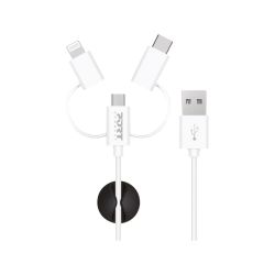 Port 12M White Usb-a To Apple Lightning Cable