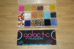 Galactic Set Of Long Thin Rod Shaped Beads Traders