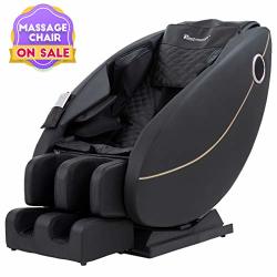 Sl-track Massage Chair Zero Gravity Full Body Electric Shiatsu Massage Chair Recliner With Built-in Heat Foot Roller Air Massage System Stretch Vibrating Audio For