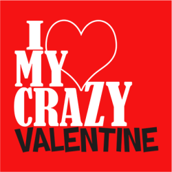 Crazy Valentine Hoodie Black