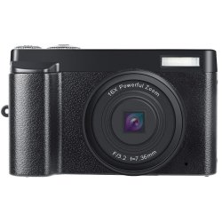 16X A1 Digital Camera- Black Ultra HD