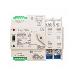 Automatic Changeover Switch - 2P Single Phase - 220V 100A 50HZ