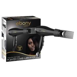 Carmen - Ebony Power Comb Hairdryer 2000