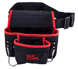 Tork Craft Tool Pouch With Belt 8 Pocket + Loops