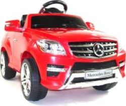 Ideal Publishing Mercedes Ml350 Battery Operated Ride-on Car Red