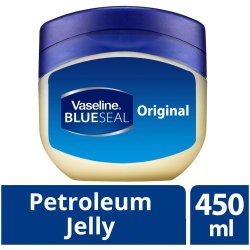Vaseline Blue Seal Hypoallergenic Pure Petroleum Jelly Original 450ML