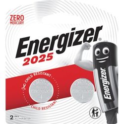Energizer - Lithium Coin Battery - 2 Piece - CR2025 - 3V - 2 Pack