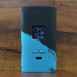 Modshield For Ijoy Captain PD270 234W Tc Silicone Case Byjojo Sleeve Skin Wrap Cover Blue black