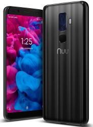 NUU Mobile G3 Plus Unlocked Cell Phone - 5.7" Android Smartphone - Onyx Black