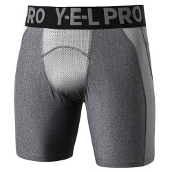 Pro Men's Sport Fitness Training Running Shorts Casual Stretch Quick Dry Breath