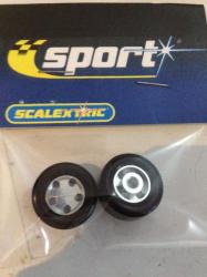 Scalextric -- Pro Performance Aluminum Hubs And Silicone Tyres 1:32 Scale - Please See Description