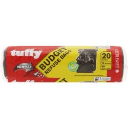 Tuffy Black Bag On A Roll Budget 20 Bags