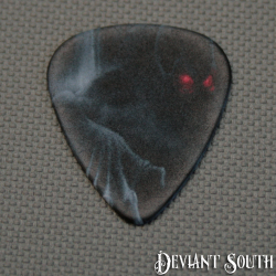 Double-sided Printed Plectrum - Red-eyed Reaper