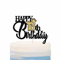 13th Birthday | Cake topper file | Cake topper | SVG |Happy Birthday | Cake  | Downloadable file | Numonday