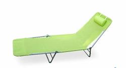 Pro-G Patio Chaise Lounge Chair Pool Lawn Lounger Outdoor Folding Reclining Beach Sun Yard