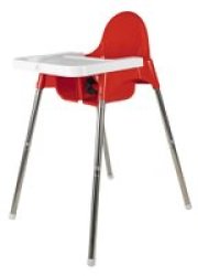 Baby Links Feeding Chair Red