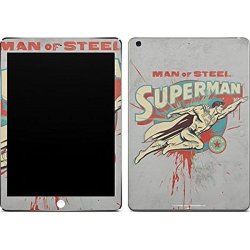 Dc Comics Superman Ipad Air Skin - Superman Man Of Steel Vinyl Decal Skin For Your Ipad Air