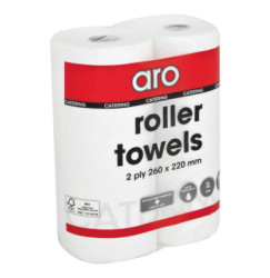 Roller Towels White 1 X 2'S
