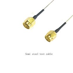 2PCS 11.5INCH 30CM Sma Semi-rigid Cable Sma Male To Sma Male SFT50-1 Semi Steel Cable 086" RG405 Coaxial Cable