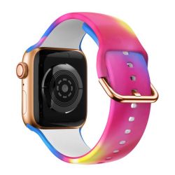 Silicone Strap For Apple Watch 38 40 41MM-TYE Dye