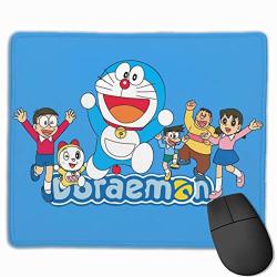 Rzjmru Custom Doraemon Mouse Pad Gaming Laptop & PC Mousepad 11.8 X 9.8 X 0.12 Inch