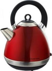 Russell Hobbs 18258 Legacy Kettle Red Retail Box 1 Year Warranty Features:• 2400W• Red Design With Stainless Steel Accents• 1 7L Large Capacity• 360º