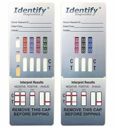 Deals on 25 Pack Identify Diagnostics 7 Panel Drug Test Dip With 3 ...