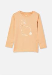 Cotton On Penelope Long Sleeve Tee - Peachy vanilla Bunny
