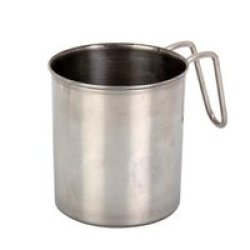 Stainless Steel Mug With Wire Handle - 350ML - 3 Pack
