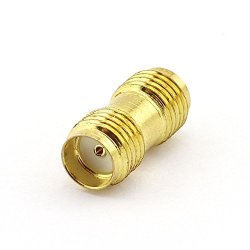 Dgzzi 2-PACK Rf Coaxial Adapter Sma Coax Jack Connector Sma Female To Rp Sma Female