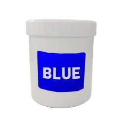 1KG Bottle Blue Colour Creamy Water-based Ink Paste For 120 Mesh