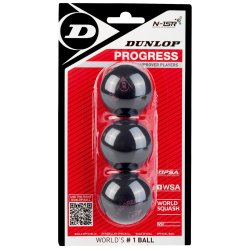 Dunlop Progress Red Dot Squash Ball