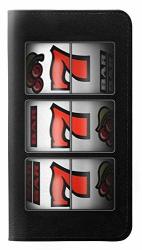 RW2406 Slot Machine Lucky 777 Pu Leather Flip Case Cover For Motorola Moto G7 Moto G7 Plus