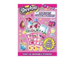 Shopkins House Party Sticker And Activity