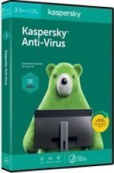 2020 Anti-virus 3+1 PC 1 Year DVD