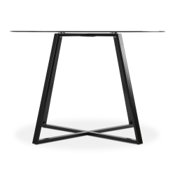 @home Star Dining Table Black 110CM