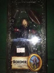 Tlotr- Boromir With Battle Attack Action + - 14cm Toybiz Marvel