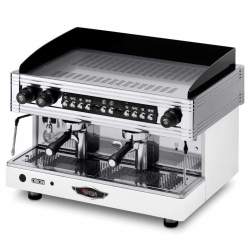 Orion Commercial Espresso Machine - 2 Group Evd Automatic Electric White